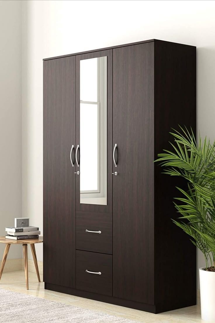 The Verona Triple-Mirrored Wardrobe